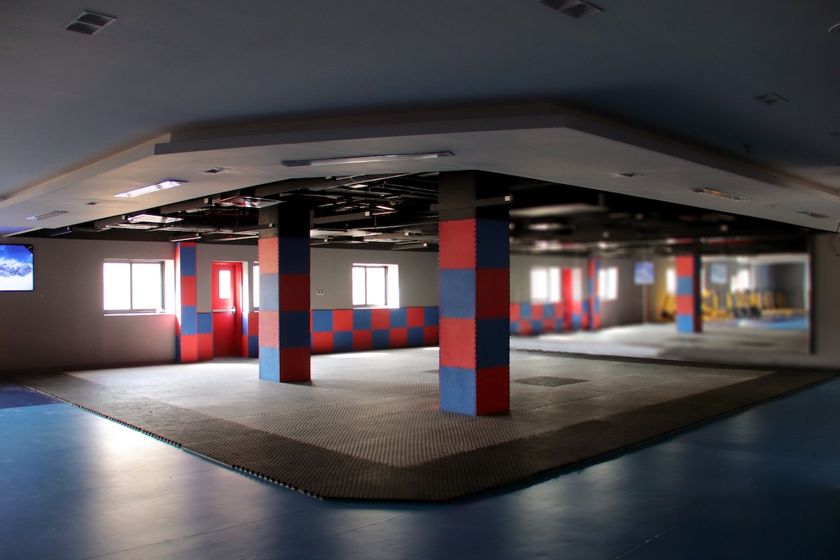 Training at Sporti
